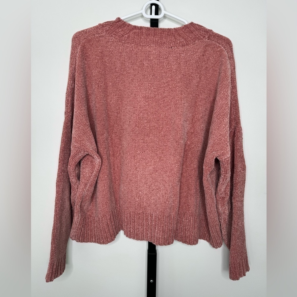 BP Nordstrom Chenille Pink Salmon Sweater